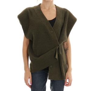 GILET IN MAGLIA HAVEONE MILITARE